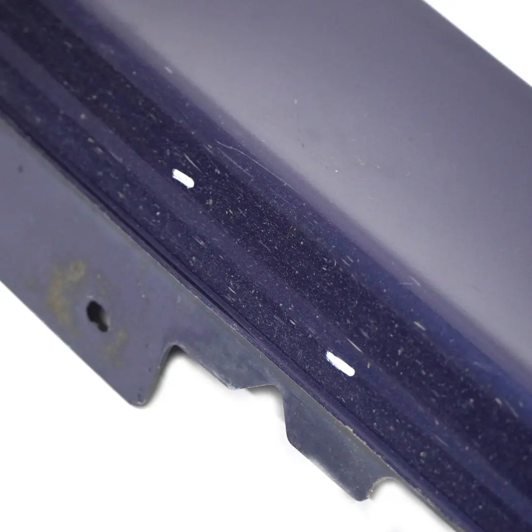 BMW F30 F31 Seitenschwellerleiste Rechts Mediterranean Blau Metallic - C10 - SKU 7312752-MED - Teilenummer 7312752