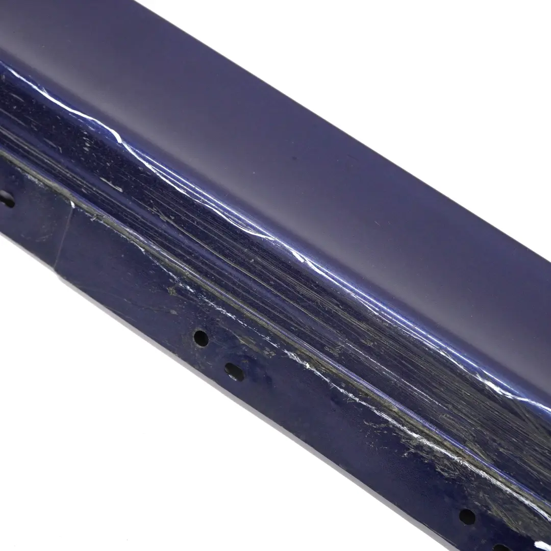 BMW F30 F31 Seitenschwellerleiste Rechts Mediterranean Blau Metallic - C10 - SKU 7312752-MED - Teilenummer 7312752