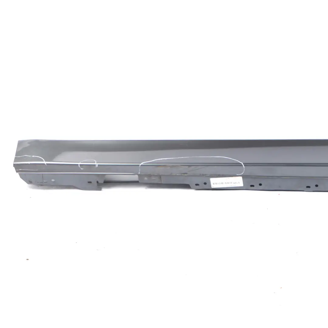 BMW F30 F31 Side Skirt Sill Strip Right O/S Mineralgrau Grey Metallic - B39 - SKU 7312752-MG2 - Part number 7312752