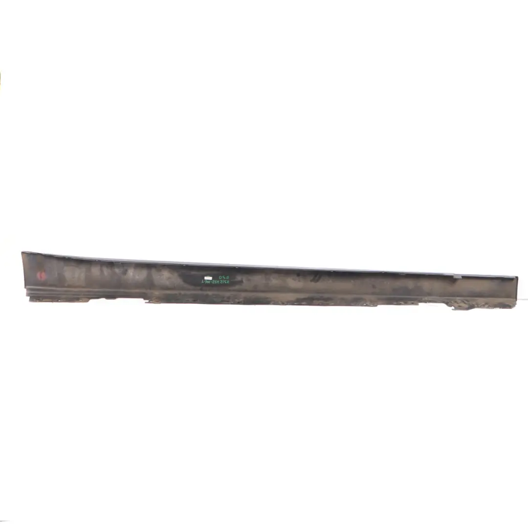 BMW F30 F31 Side Skirt Sill Strip Right O/S Mineralgrau Grey Metallic - B39 - SKU 7312752-MG2 - Part number 7312752