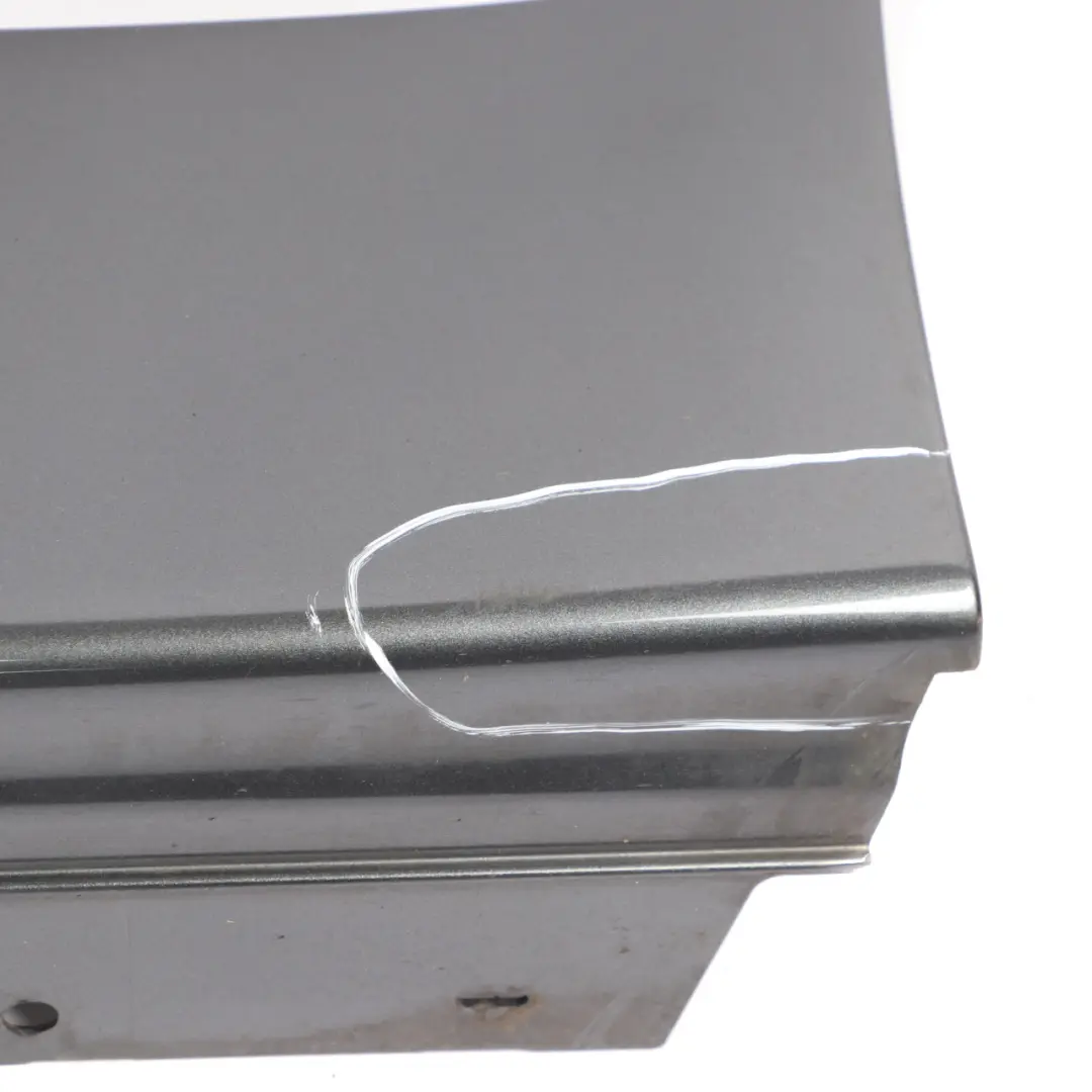 BMW F30 F31 Side Skirt Sill Strip Right O/S Mineralgrau Grey Metallic - B39 - SKU 7312752-MG2 - Part number 7312752