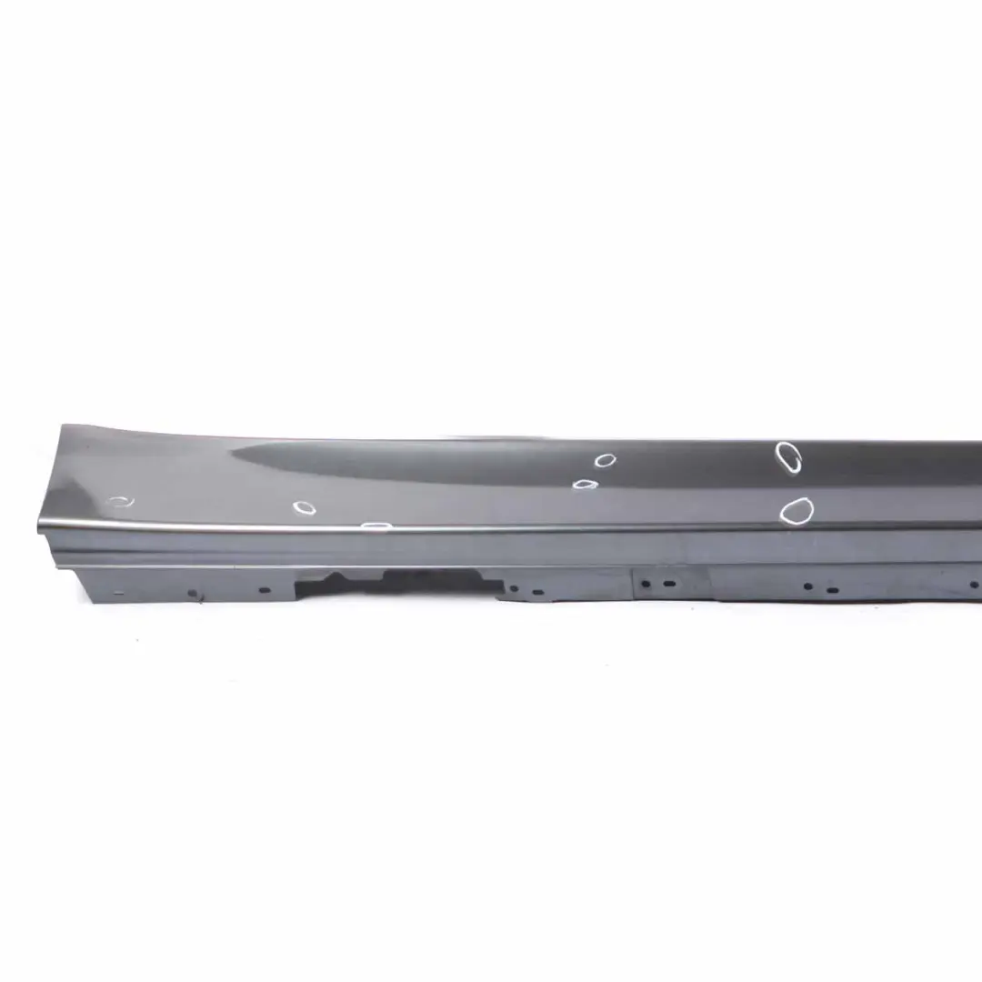 Side Skirt Sill Strip Right O/S Mineralgrau Grey Metallic - B39 to BMW F30 F31 with Part number 7312752 BMW F30 F31 Side Skirt Sill Strip Right O/S Mineralgrau Grey Metallic - B39 - SKU 7312752-MG - Part number 7312752