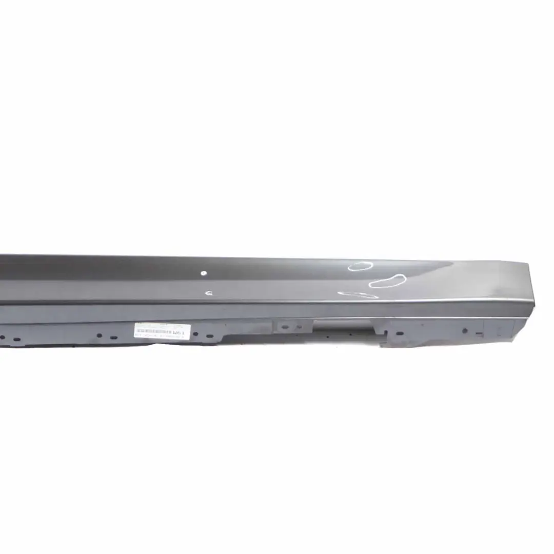 Side Skirt Sill Strip Right O/S Mineralgrau Grey Metallic - B39 to BMW F30 F31 with Part number 7312752 BMW F30 F31 Side Skirt Sill Strip Right O/S Mineralgrau Grey Metallic - B39 - SKU 7312752-MG - Part number 7312752