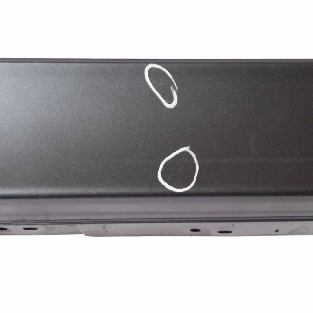 Side Skirt Sill Strip Right O/S Mineralgrau Grey Metallic - B39 to BMW F30 F31 with Part number 7312752 BMW F30 F31 Side Skirt Sill Strip Right O/S Mineralgrau Grey Metallic - B39 - SKU 7312752-MG - Part number 7312752