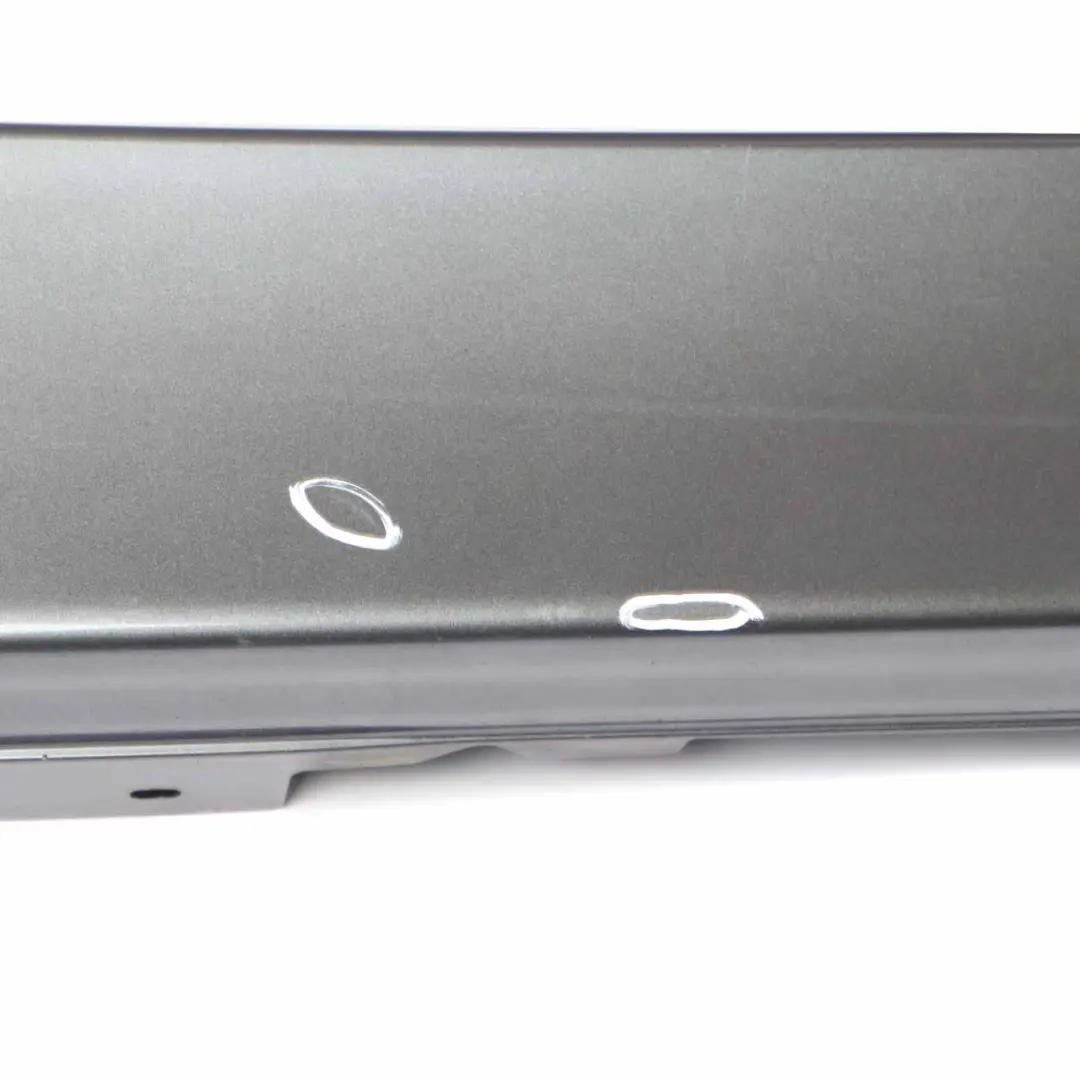 Side Skirt Sill Strip Right O/S Mineralgrau Grey Metallic - B39 to BMW F30 F31 with Part number 7312752 BMW F30 F31 Side Skirt Sill Strip Right O/S Mineralgrau Grey Metallic - B39 - SKU 7312752-MG - Part number 7312752