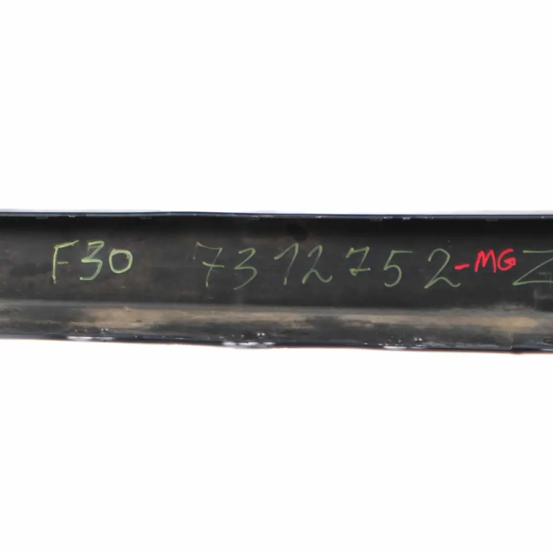 Side Skirt Sill Strip Right O/S Mineralgrau Grey Metallic - B39 to BMW F30 F31 with Part number 7312752 BMW F30 F31 Side Skirt Sill Strip Right O/S Mineralgrau Grey Metallic - B39 - SKU 7312752-MG - Part number 7312752