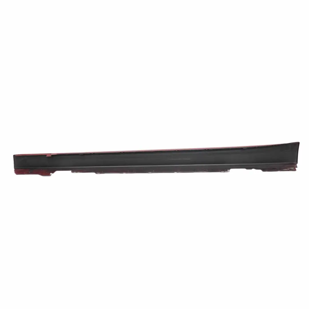 BMW F30 F31 Side Skirt Sill Strip Right O/S Melbourne Red Metallic - A75 - SKU 7312752-MRT1 - Part number 7312751