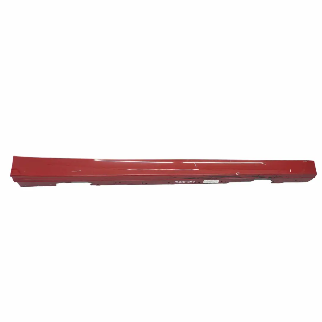 BMW F30 F31 Striscia Davanzale Gonna Laterale Destra Melbourne Red - A75 - SKU 7312752-MRT2 - Numero di parte 7312752