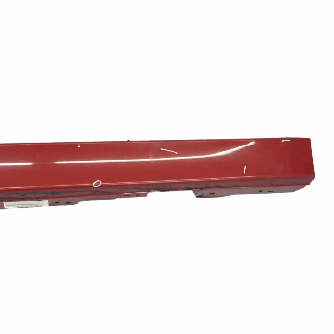BMW F30 F31 Striscia Davanzale Gonna Laterale Destra Melbourne Red - A75 - SKU 7312752-MRT2 - Numero di parte 7312752