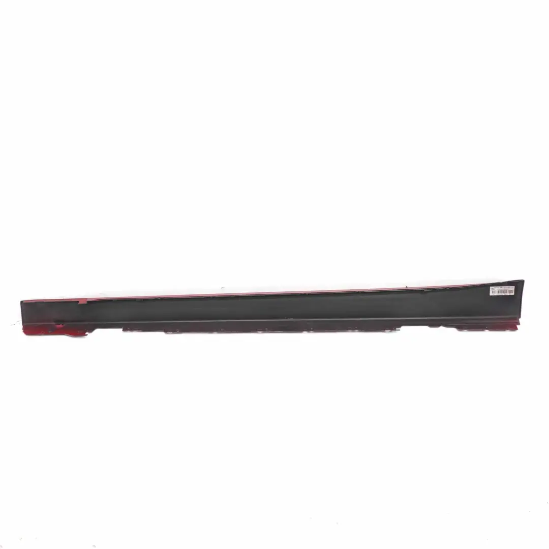 BMW F30 F31 Side Skirt Sill Strip Right O/S Melbourne Red Metallic - A75 - SKU 7312752-MRT2 - Part number 7312752