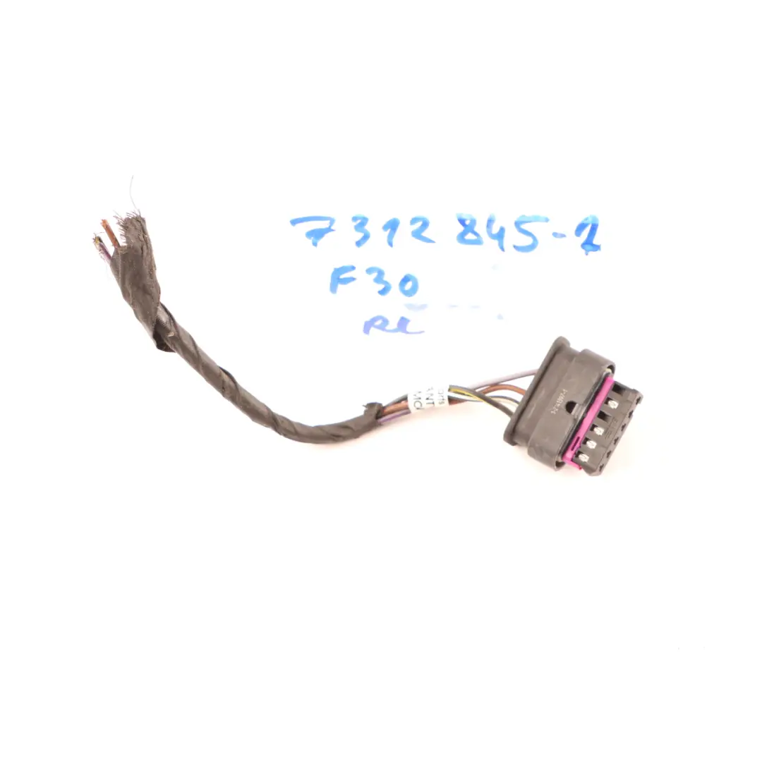 BMW F30 F80 M3 Rear Light In The Side Panel Left N/S Plug Socket Wiring 2141397 - SKU 7312845-2 - Part number 7312845