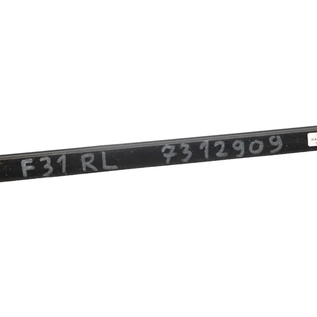 BMW F31 Bande fenetre porte arriere gauche garniture canal exterieur Alu Matt - SKU 7312909 - Numéro de pièce 7312909