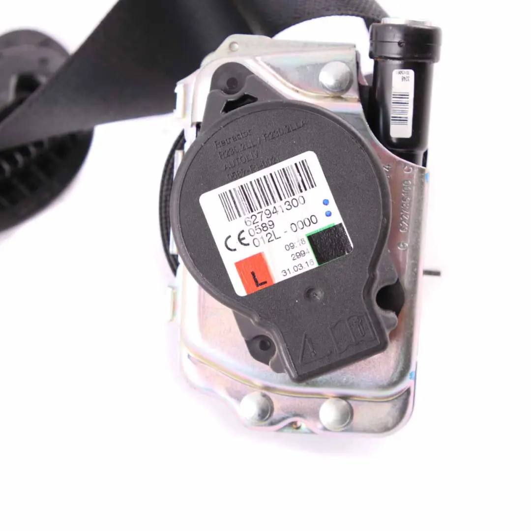 Belt BMW F45 F46 Upper Seatbelt Front Left Black to Seat with Part number 7313303 Seat Belt BMW F45 F46 Upper Seatbelt Front Left Black - SKU 7313303 - Part number 7313303