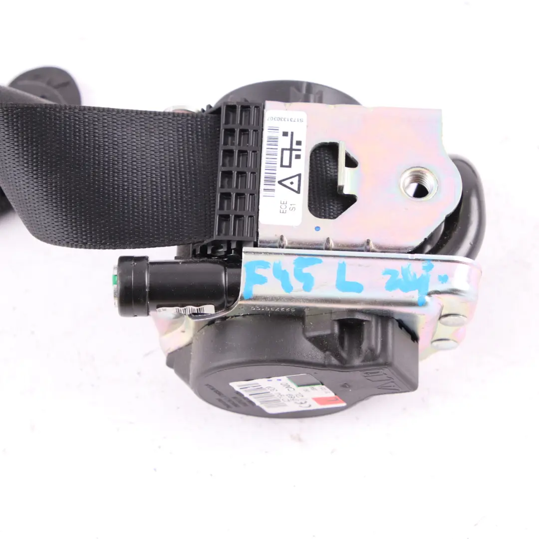 Cintura Sicurezza BMW F45 F46 Cintura Superiore Anteriore Sinistra Nero per con numero di parte 7313303 Cintura Sicurezza BMW F45 F46 Cintura Superiore Anteriore Sinistra Nero - SKU 7313303 - Numero di parte 7313303