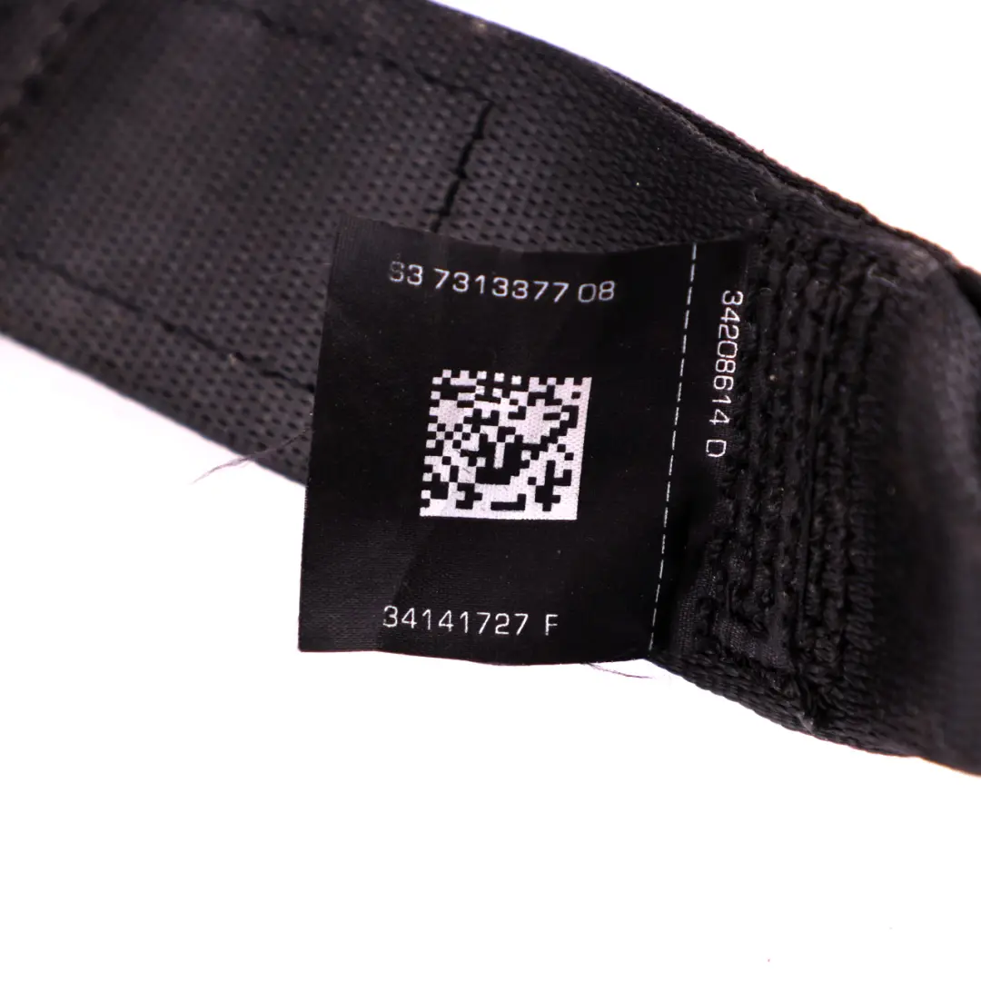 BMW F45 F48 Ceinture Sécurité Supérieure Arrière Gauche Noir - SKU 7313377 - Numéro de pièce 7313377