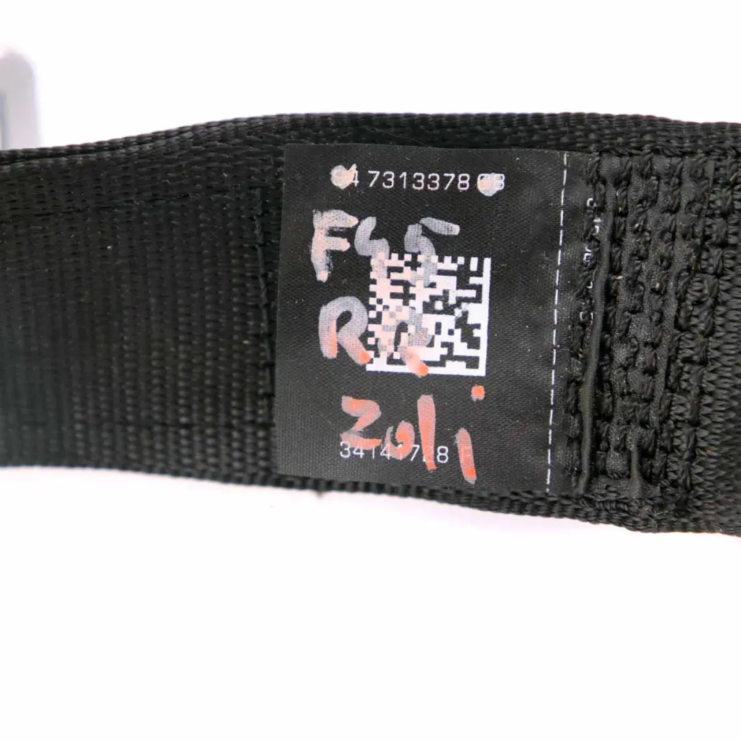 Seat Belt BMW 2 X1 F45 F48 Upper Seatbelt Rear Right O/S Black - SKU 7313378 - Part number 7313378