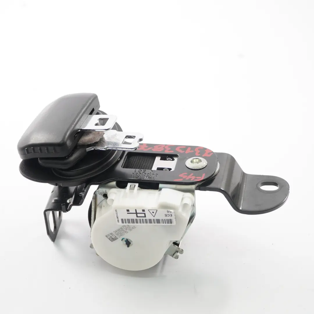 BMW F45 Cintura di sicurezza posteriore centrale Nero - SKU 7313387 - Numero di parte 7313387
