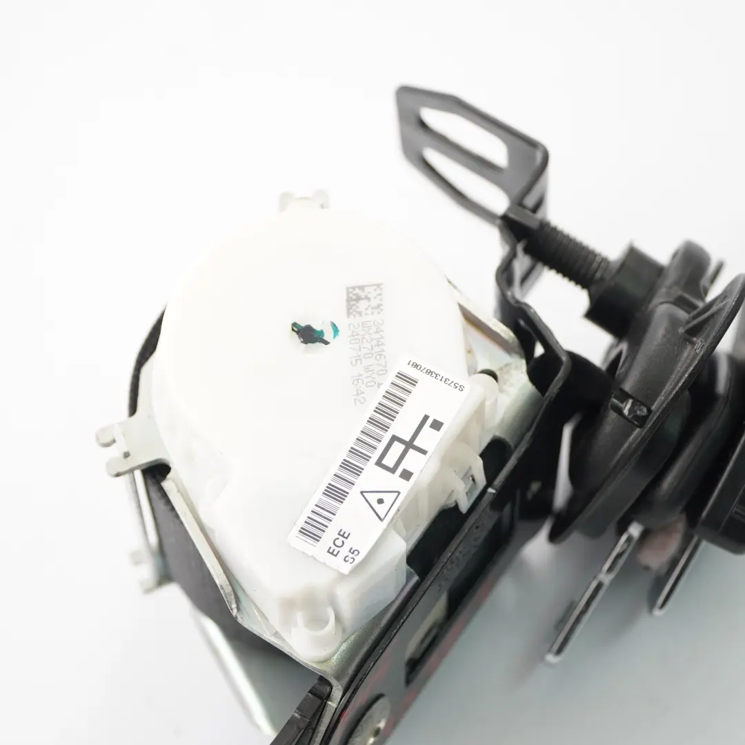 Mittlerer Sicherheitsgurt hinten Sicherheitsgurt Schwarz für BMW F45 mit Teilenummer 7313387 BMW F45 Mittlerer Sicherheitsgurt hinten Sicherheitsgurt Schwarz - SKU 7313387 - Teilenummer 7313387