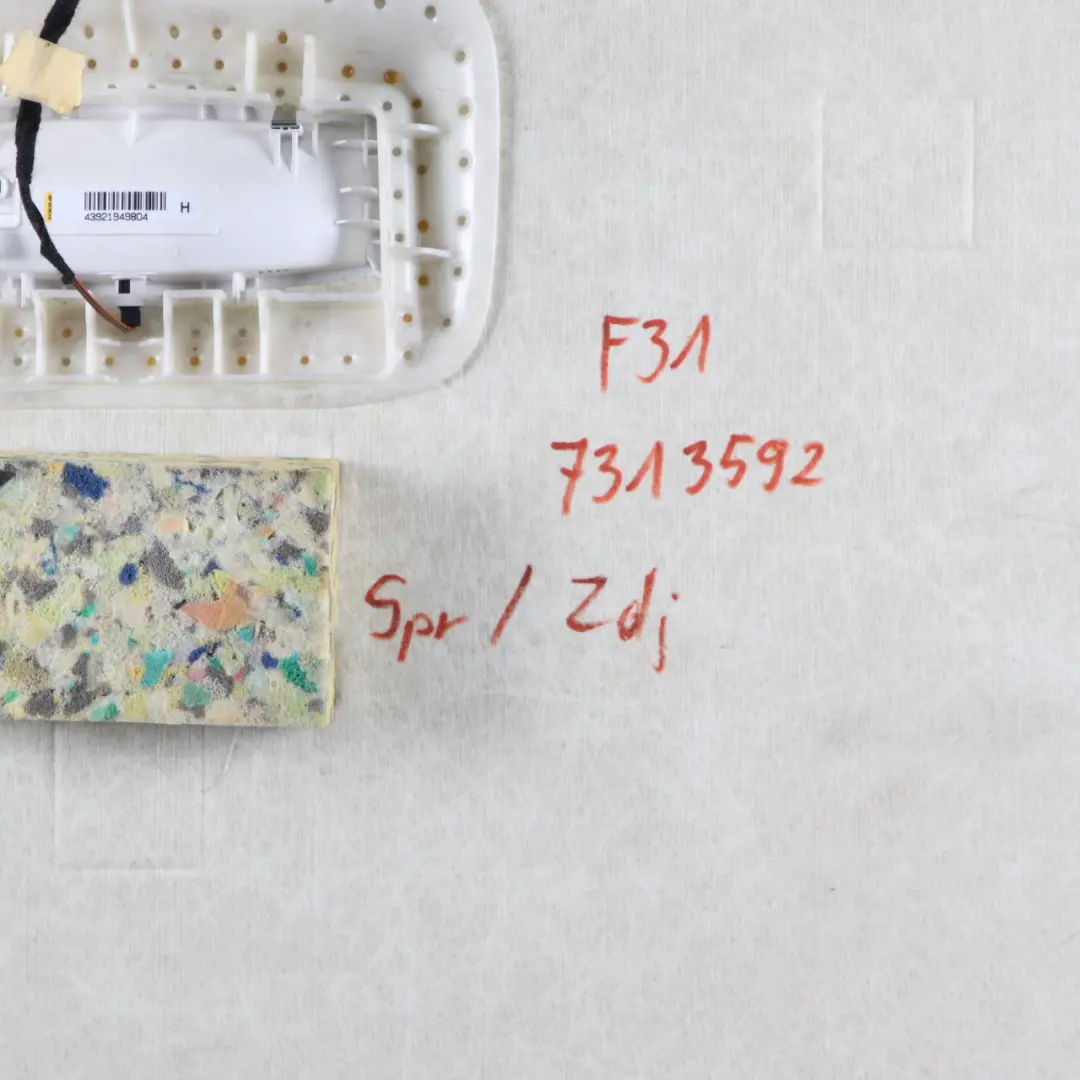 Headlining Grey BMW F31 Touring Roof Lining Panel Cover Trim Grau to with Part number 7313592 Headlining Grey BMW F31 Touring Roof Lining Panel Cover Trim Grau - SKU 7313592 - Part number 7313592