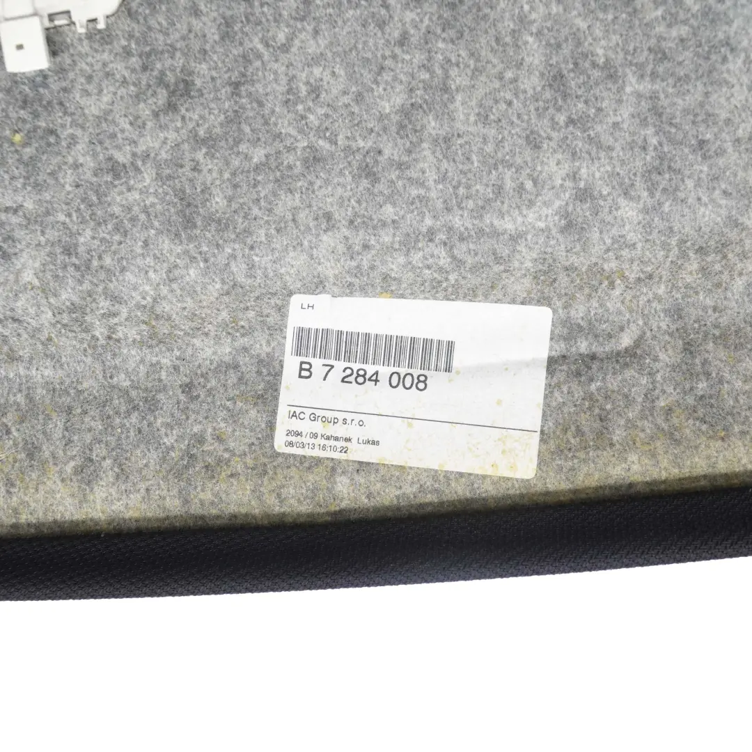 BMW F30 Complete Headlining Roof Lining Black M Sport + Pillars Handles 7284008 - SKU 7313597-1 - Part number 7313597
