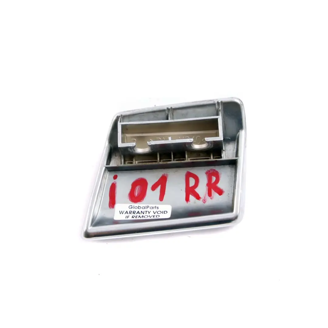 Manija de la puerta BMW i3 I01 trasera derecha Cubierta Trim Cromo para con número de pieza 7313880 Manija de la puerta BMW i3 I01 trasera derecha Cubierta Trim Cromo - SKU 7313880 - Número de pieza 7313880