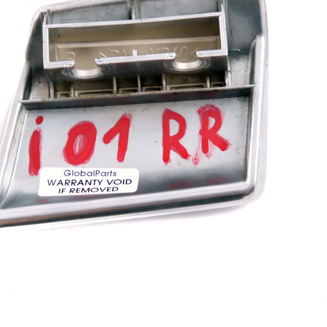 Manija de la puerta BMW i3 I01 trasera derecha Cubierta Trim Cromo - SKU 7313880 - Número de pieza 7313880