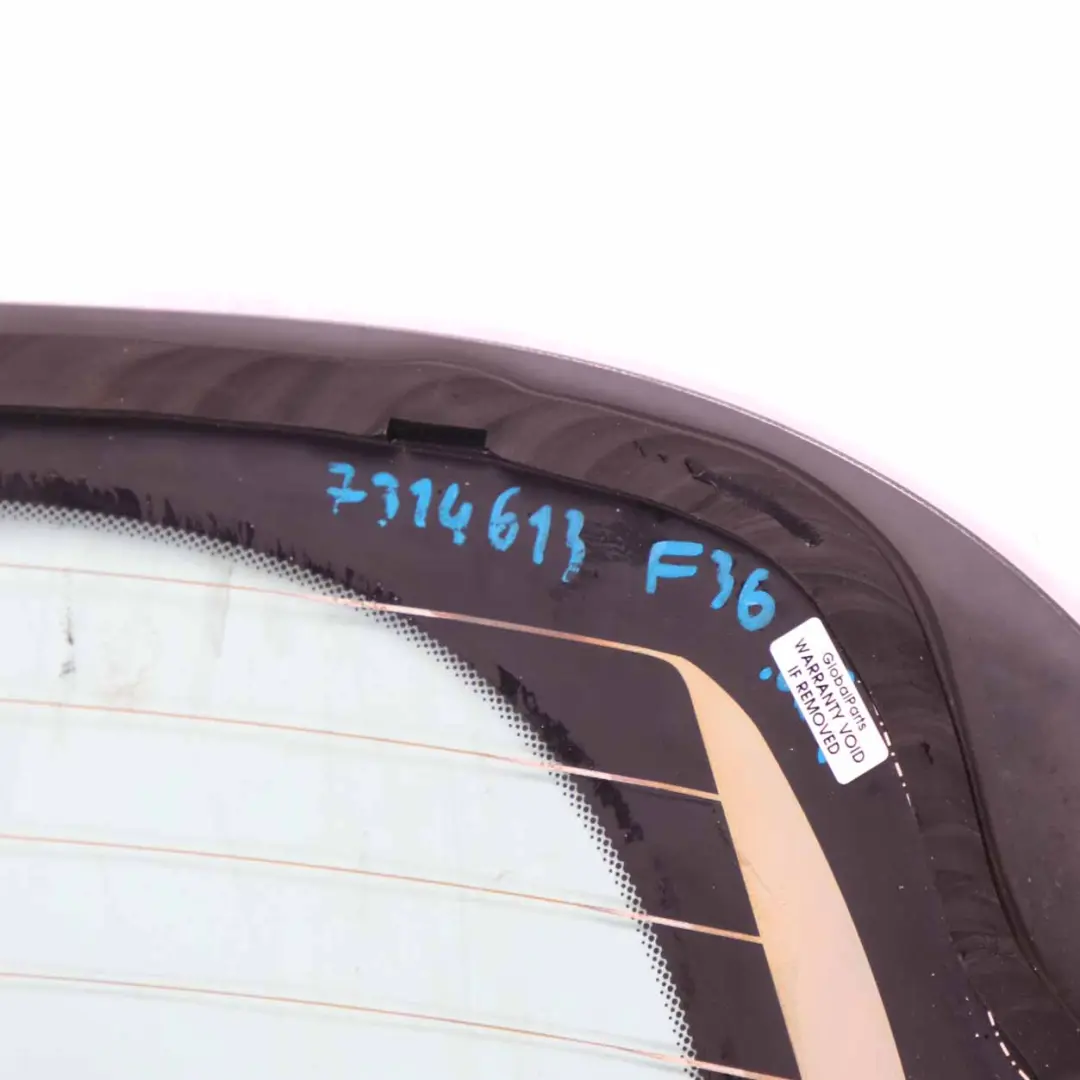BMW F36 Szyba Klapy Bagażnika Tylna AS2 - SKU 7314613 - Numer Części 7314613