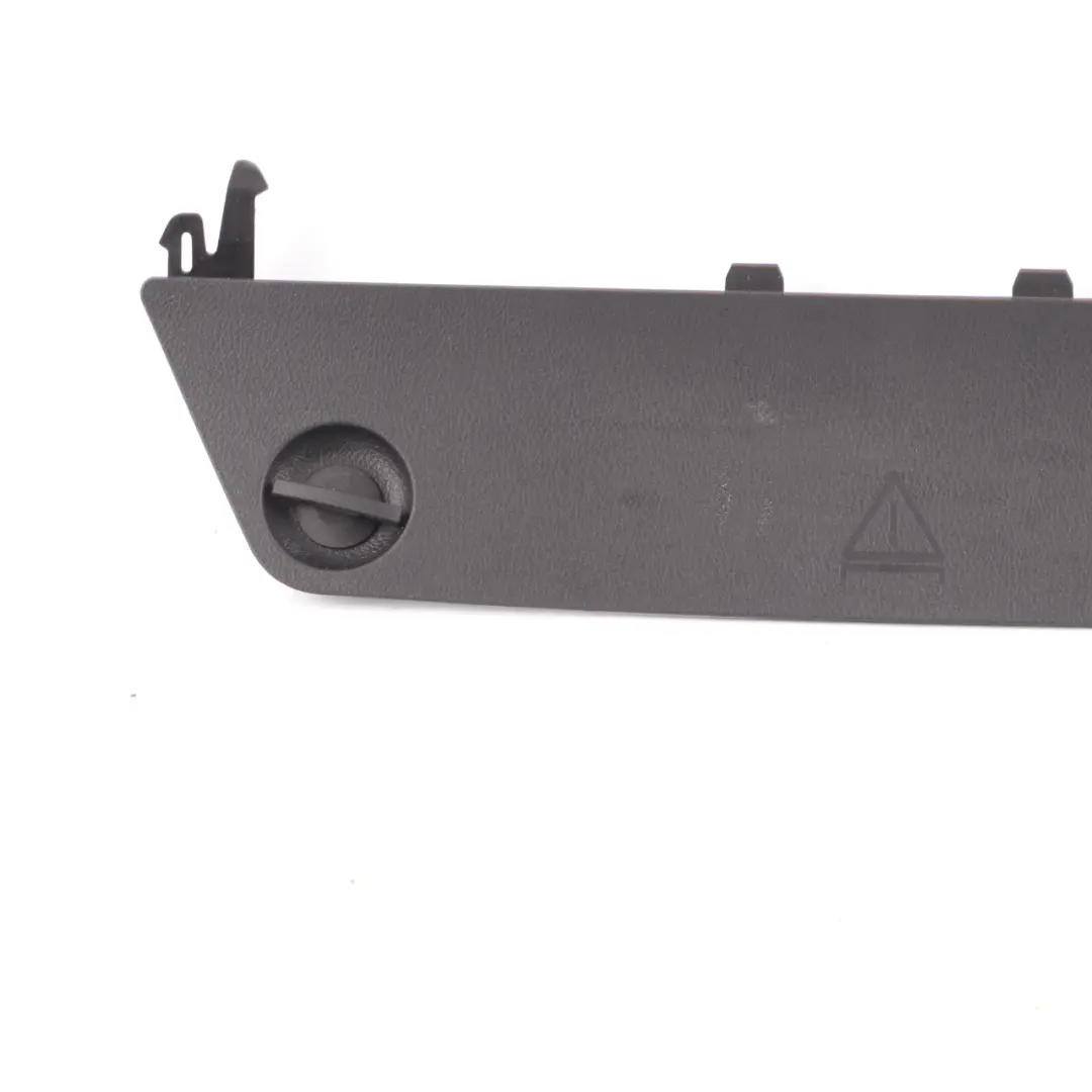 BMW F36 Trunk Boot Tailgate Lid Triangle Trim Panel Cover Black - SKU 7314637 - Part number 7314637