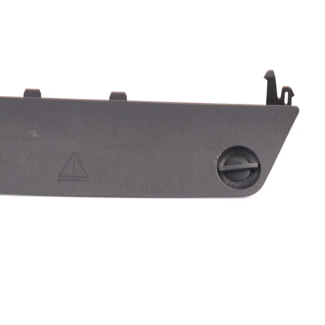 BMW F36 Trunk Boot Tailgate Lid Triangle Trim Panel Cover Black - SKU 7314637 - Part number 7314637