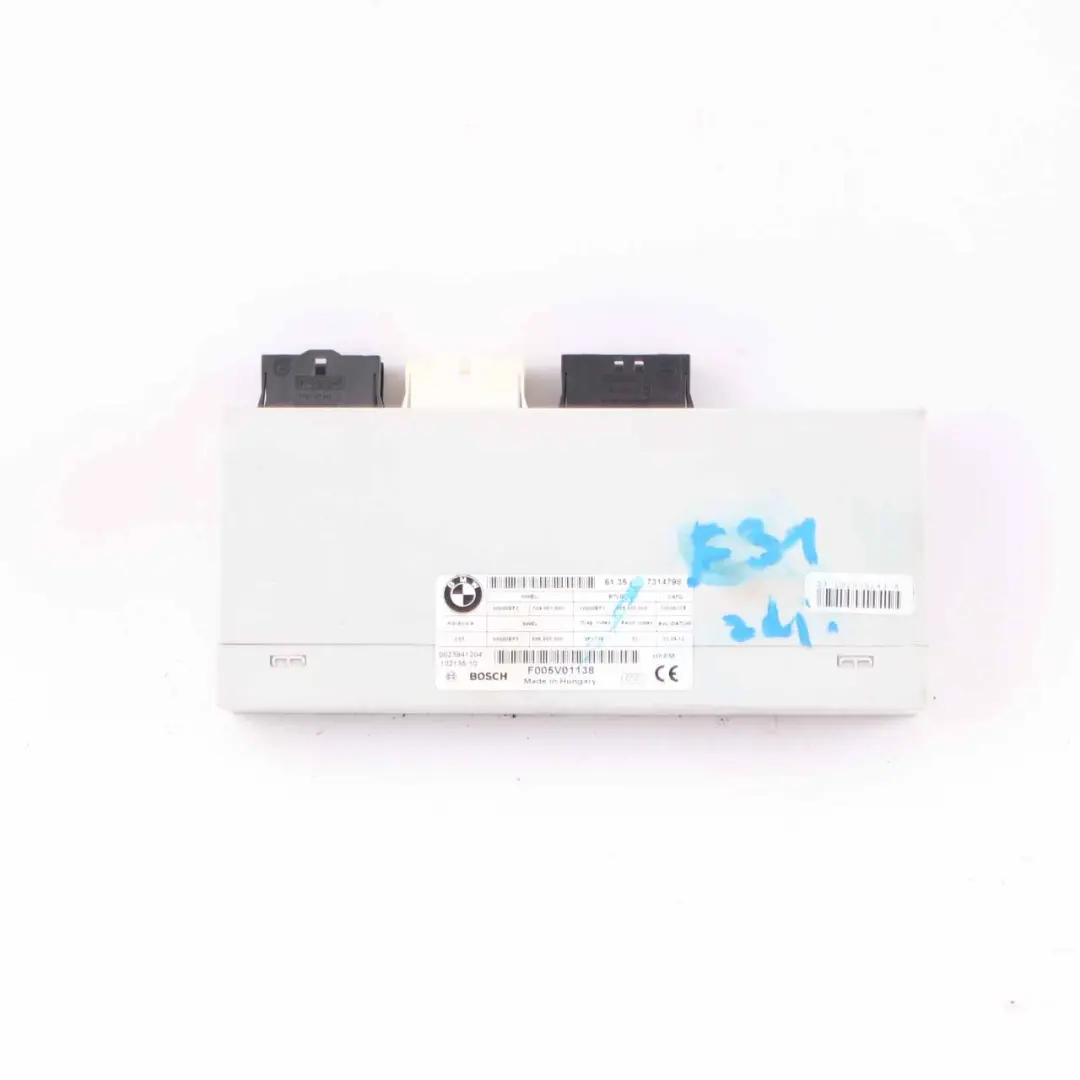 Modulo Coperchio Baule BMW F31 F15 F16 F36 Unità Controllo Sollevamento per con numero di parte 7314798 Modulo Coperchio Baule BMW F31 F15 F16 F36 Unità Controllo Sollevamento - SKU 7314798 - Numero di parte 7314798