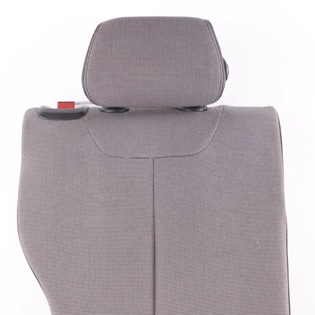 Right Seat O/S Backrest Cover Cloth Leather Silver Black to BMW F20 F21 Rear with Part number 7315423 BMW F20 F21 Rear Right Seat O/S Backrest Cover Cloth Leather Silver Black - SKU 7315423 - Part number 7315423