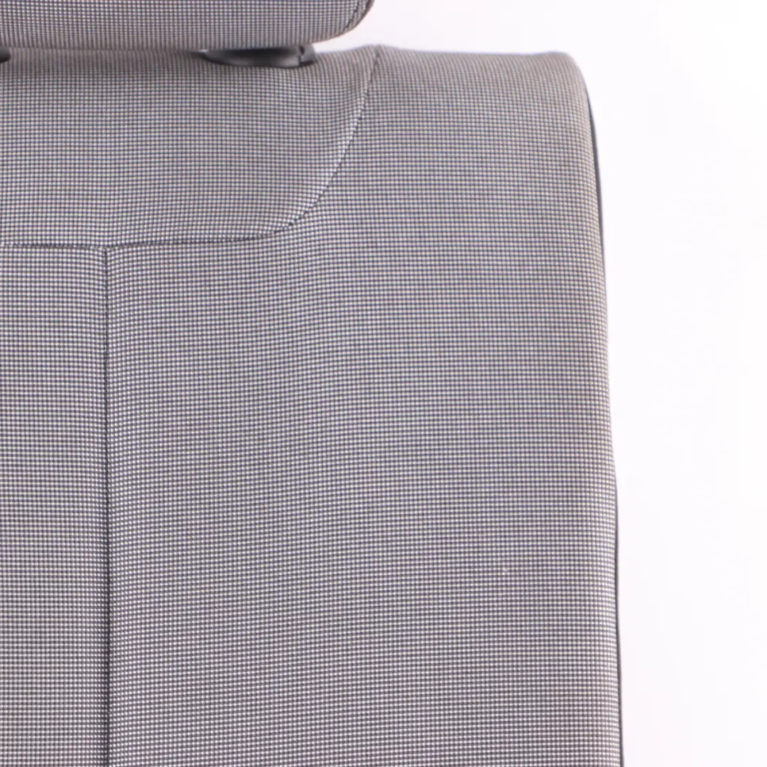 Right Seat O/S Backrest Cover Cloth Leather Silver Black to BMW F20 F21 Rear with Part number 7315423 BMW F20 F21 Rear Right Seat O/S Backrest Cover Cloth Leather Silver Black - SKU 7315423 - Part number 7315423