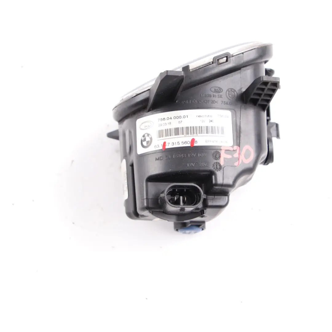  Fog Lamp BMW F20 F21 F30 F31 LCI LED Light Bumper Front Right O/S - SKU 7315560 - Part number 7315560