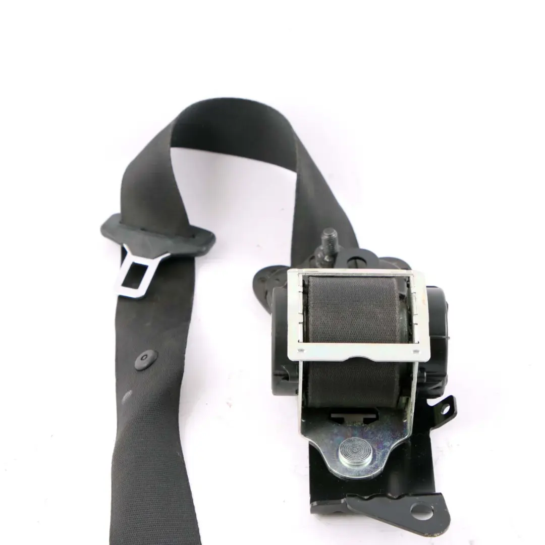 Seatbelt Front Mini R55 LCI Upper Seat Belt Safety Right O/S Black to with Part number 7315652 Seatbelt Front Mini R55 LCI Upper Seat Belt Safety Right O/S Black - SKU 7315652 - Part number 7315652