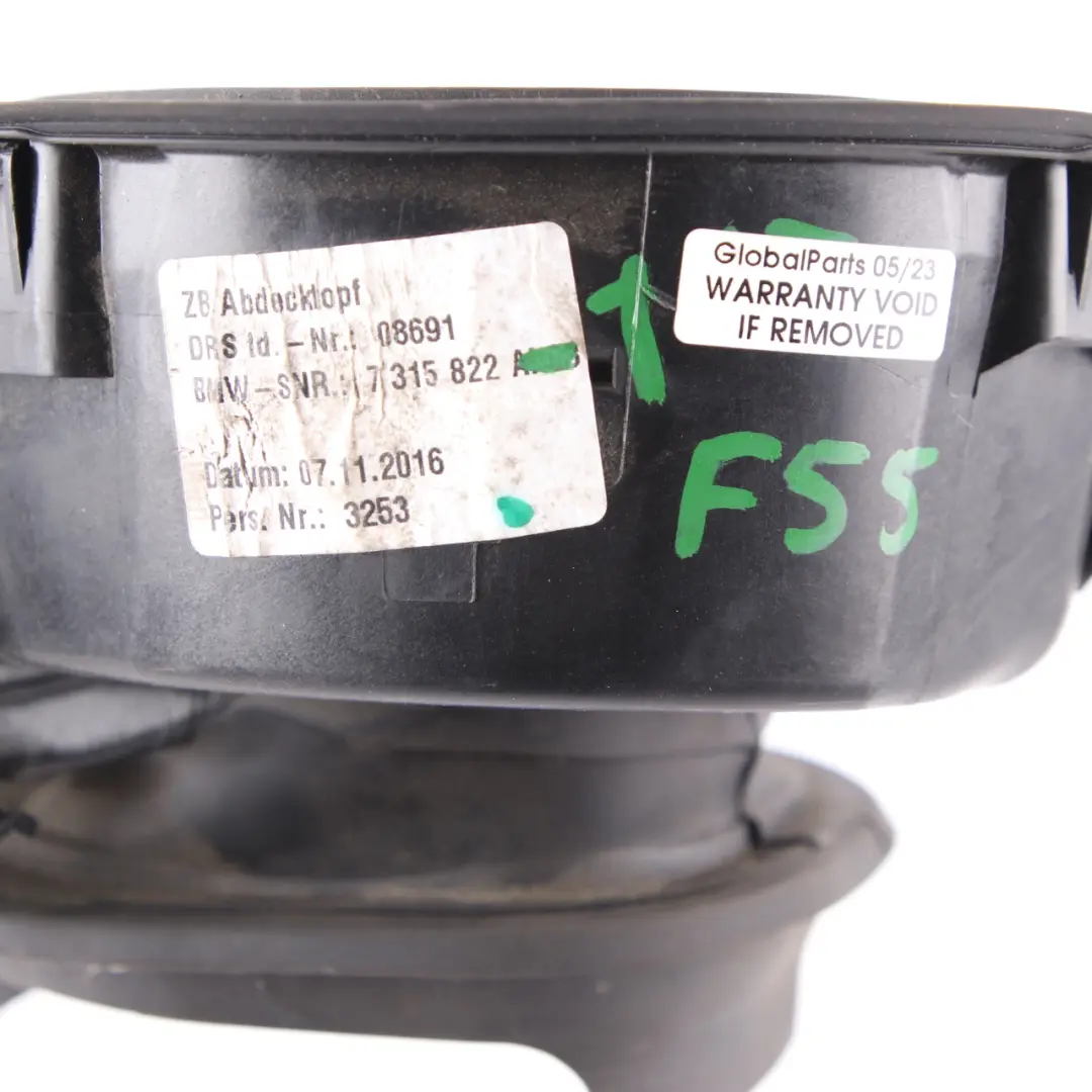 Cubierta Tapa Depósito Combustible Carcasa Montaje Soporte para Mini F55 con número de pieza 7315822 Mini F55 Cubierta Tapa Depósito Combustible Carcasa Montaje Soporte - SKU 7315822-1 - Número de pieza 7315822