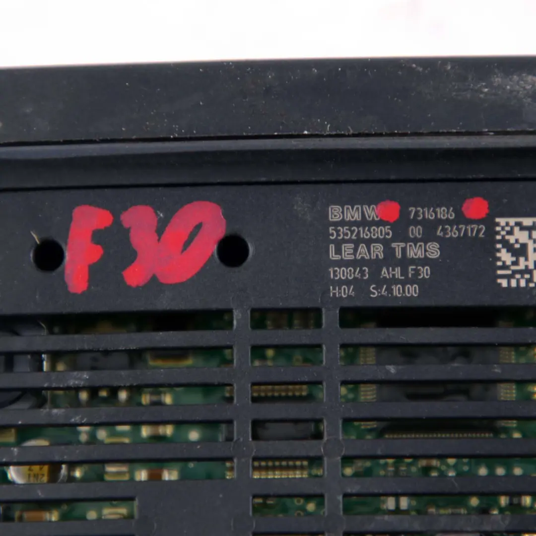 Adaptives Scheinwerfersteuergerät Modul Lear TMS für BMW 3 F30 F31 Xenon mit Teilenummer 7316186 BMW 3 F30 F31 Xenon Adaptives Scheinwerfersteuergerät Modul Lear TMS - SKU 7316186 - Teilenummer 7316186