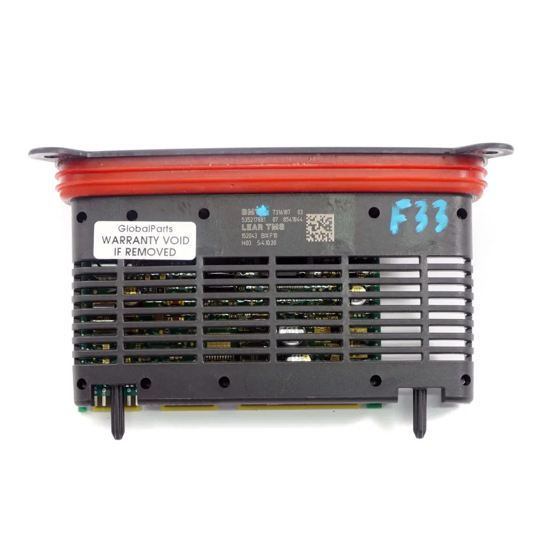 Headlight Control Module Lear TMS to BMW F80 M3 F32 F33 Xenon with Part number 7316187 BMW F80 M3 F32 F33 Xenon Headlight Control Module Lear TMS - SKU 7316187 - Part number 7316187