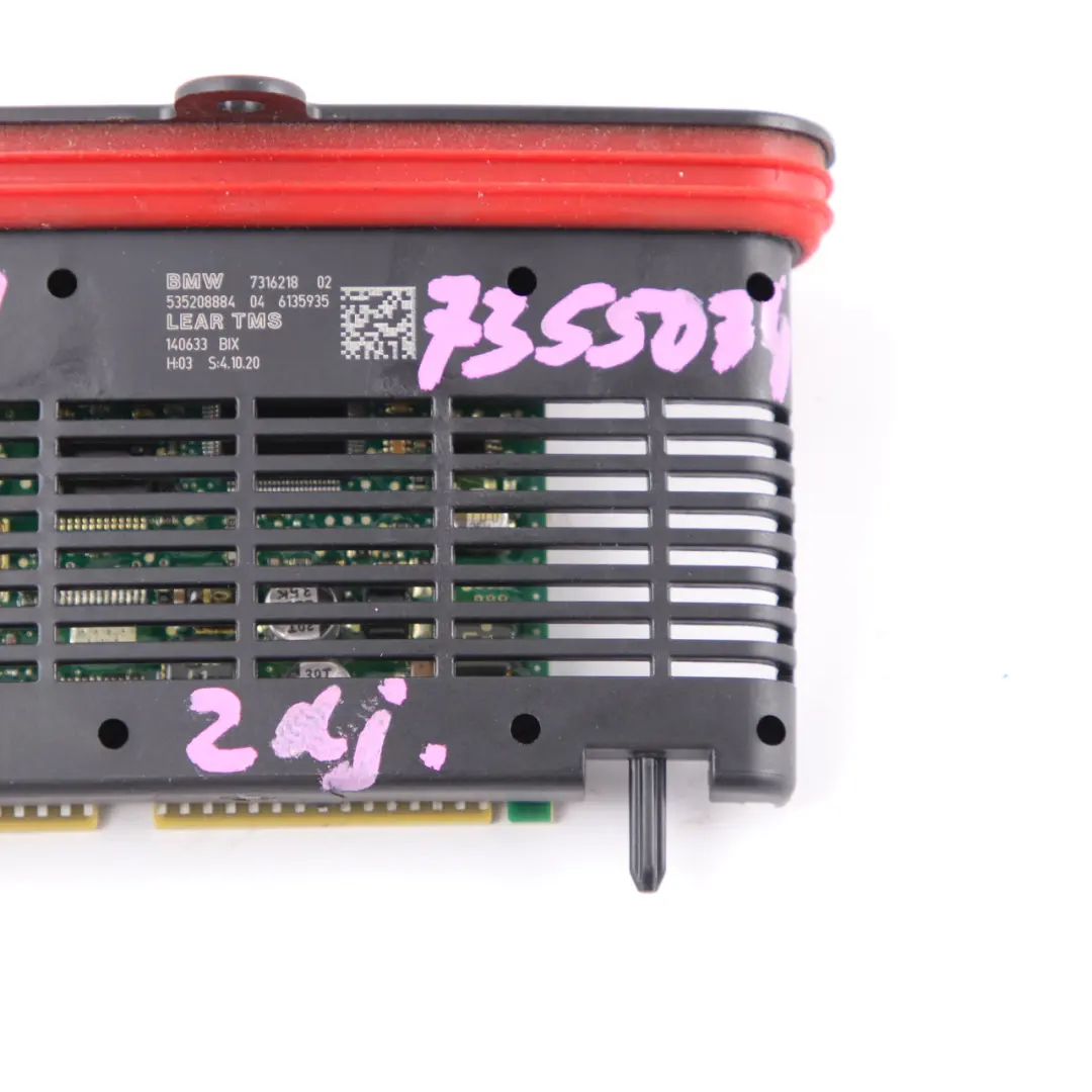 Headlight Module BMW F01 F02 LCI Xenon Headlamp Control Unit Lear TMS to with Part number 7316218 Headlight Module BMW F01 F02 LCI Xenon Headlamp Control Unit Lear TMS - SKU 7316218 - Part number 7316218