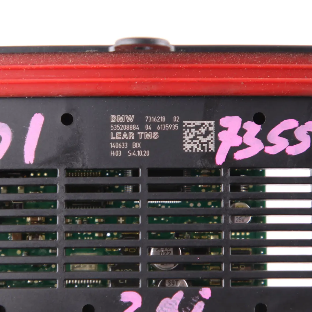 Headlight Module BMW F01 F02 LCI Xenon Headlamp Control Unit Lear TMS to with Part number 7316218 Headlight Module BMW F01 F02 LCI Xenon Headlamp Control Unit Lear TMS - SKU 7316218 - Part number 7316218
