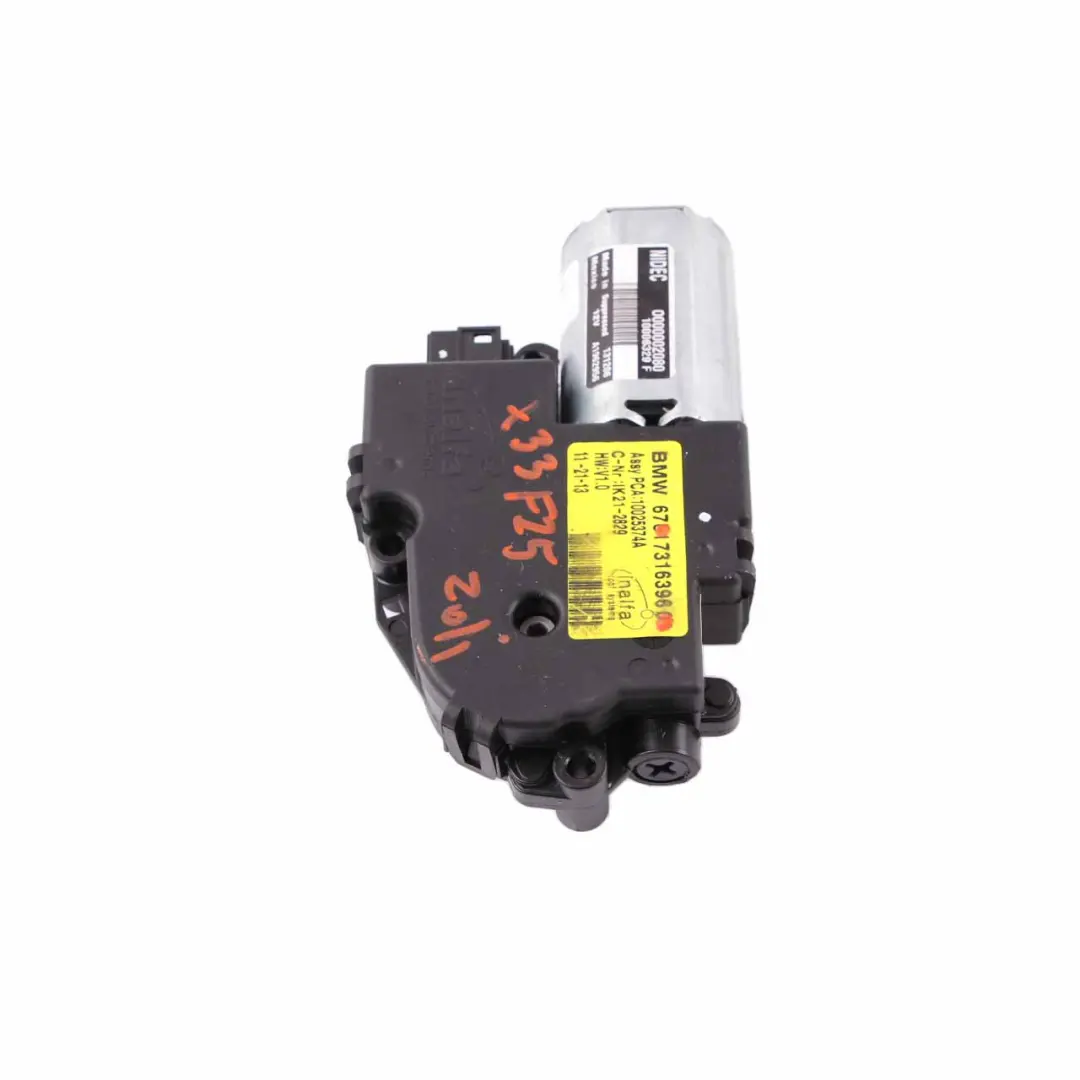  Sunroof Drive BMW X3 F25 Sliding Roof Unit Motor Actuator - SKU 7316396 - Part number 7316396
