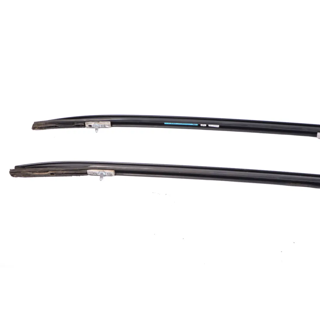 BMW F31 Touring Left Right N/O/S Roof Railing Rack Moulding Trim Set Black - SKU 7316519 - Part number 7316519