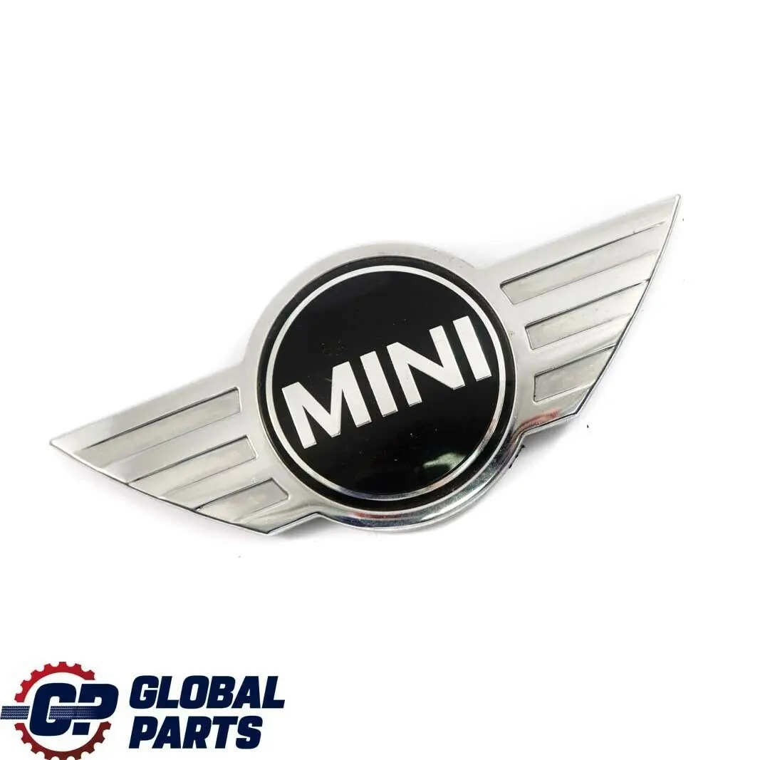 Emblema Cappuccio Cromo per Mini Cooper F55 F56 F57 con numero di parte 7316703 Mini Cooper F55 F56 F57 Emblema Cappuccio Cromo - SKU 7316703 - Numero di parte 7316703