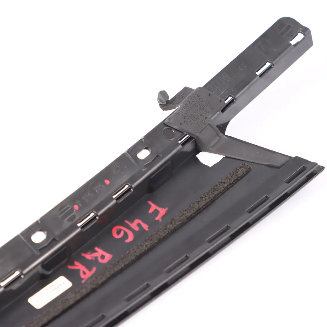 Column B Pillar Door Rear Right O/S Finisher Strip to BMW F46 Cover with Part number 7316780 BMW F46 Cover Column B Pillar Door Rear Right O/S Finisher Strip - SKU 7316780 - Part number 7316780