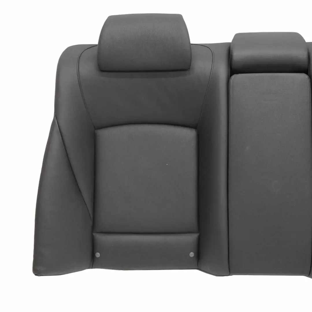 Backrest Bench Covering Back Rest Leather Dakota Black to BMW F01 Rear Seat with Part number 7317089 BMW F01 Rear Seat Backrest Bench Covering Back Rest Leather Dakota Black - SKU 7317089 - Part number 7317089