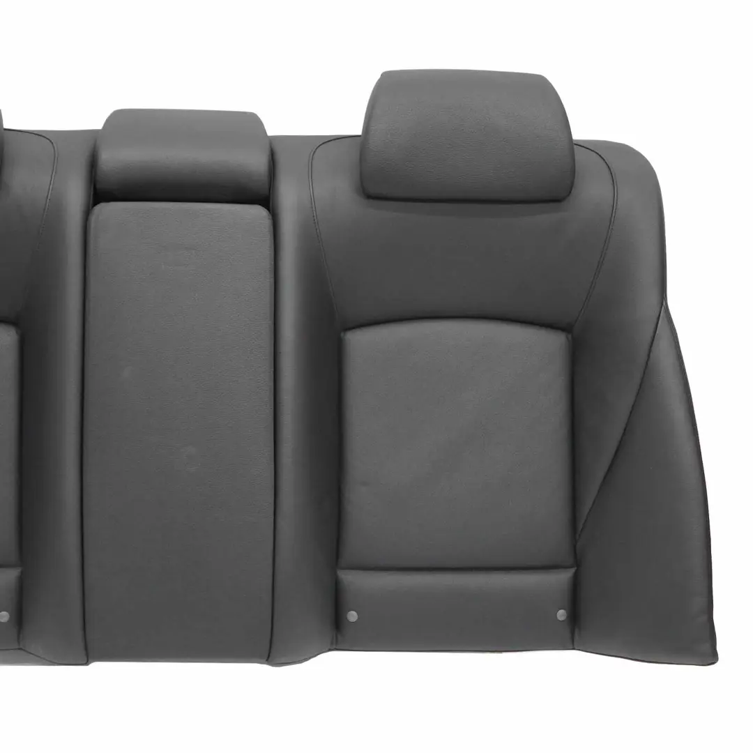 Backrest Bench Covering Back Rest Leather Dakota Black to BMW F01 Rear Seat with Part number 7317089 BMW F01 Rear Seat Backrest Bench Covering Back Rest Leather Dakota Black - SKU 7317089 - Part number 7317089