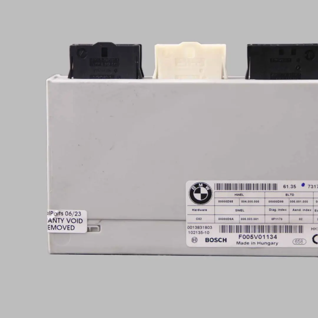 BMW F10 Tailgate Module Rear Boot Trunk Lid Control Unit ECU - SKU 7317512 - Part number 7317512