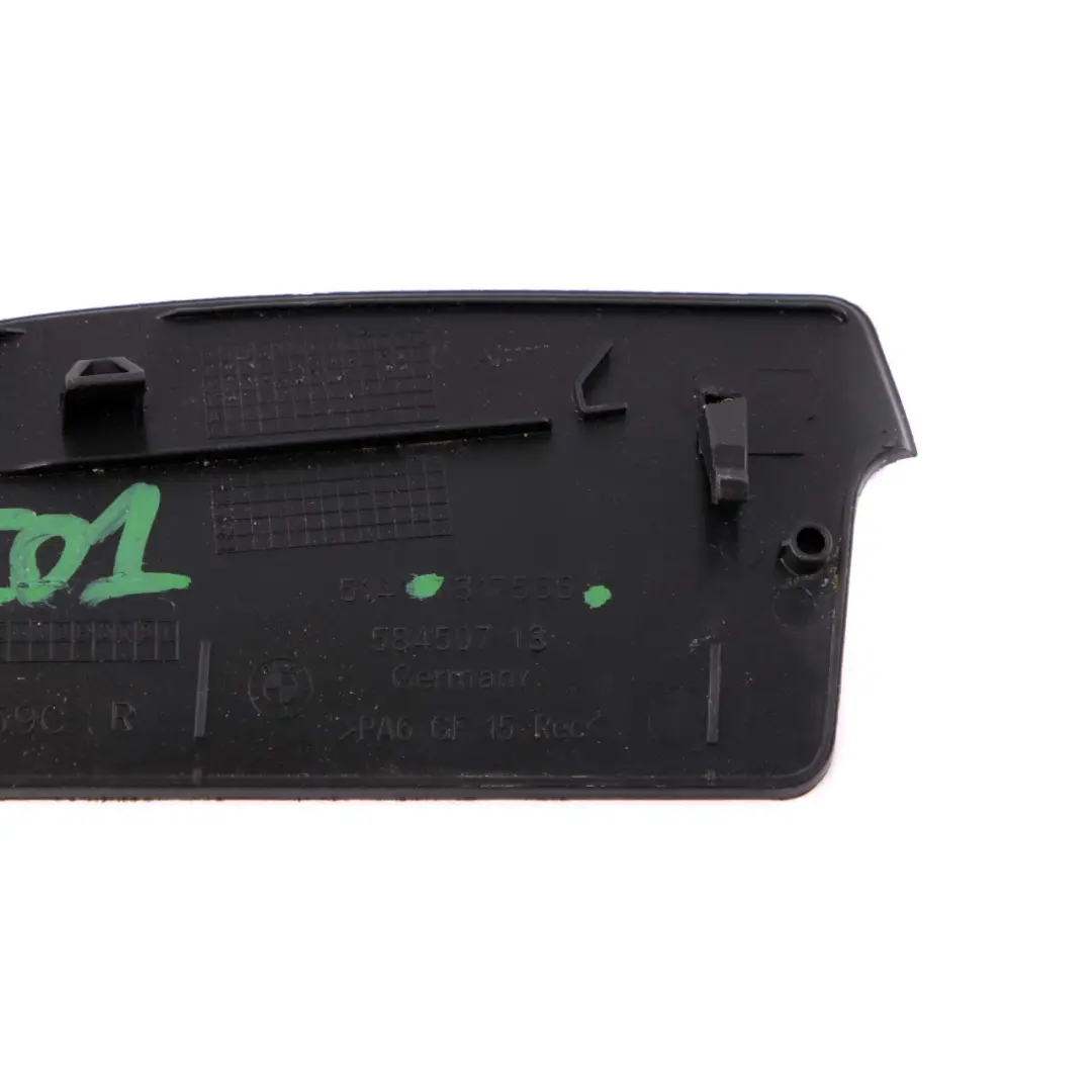 Tapa Empuñadura Embellecedor Puerta Delantera Derecha para BMW i3 I01 con número de pieza 7317566 BMW i3 I01 Tapa Empuñadura Embellecedor Puerta Delantera Derecha - SKU 7317566 - Número de pieza 7317566