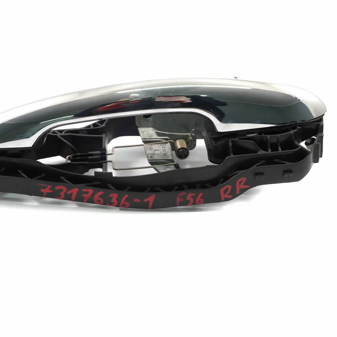 Asidero Exterior Puerta Trasera Derecha Cromado para Mini F55 F56 F57 F60 con número de pieza 7317636 Mini F55 F56 F57 F60 Asidero Exterior Puerta Trasera Derecha Cromado - SKU 7317636-1 - Número de pieza 7317636