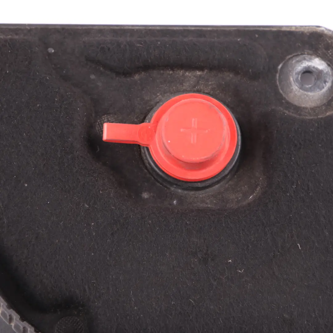 Trim Positive Terminal Cap to Battery Plus Cover Mini Cooper F55 F56 F57 with Part number 7317737 Battery Plus Cover Mini Cooper F55 F56 F57 Trim Positive Terminal Cap - SKU 7317737-1 - Part number 7317737