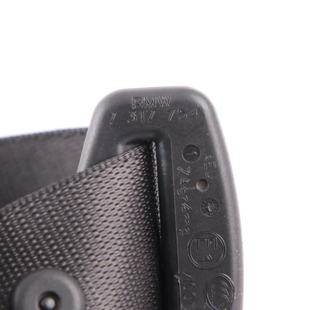 Belt Upper Seatbelt Front Right O/S Black to Mini Cooper F55 Seat with Part number 7317754 Mini Cooper F55 Seat Belt Upper Seatbelt Front Right O/S Black - SKU 7317754 - Part number 7317754